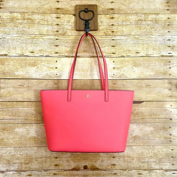 Tory Burch Small Tote - Coral Crush NWT